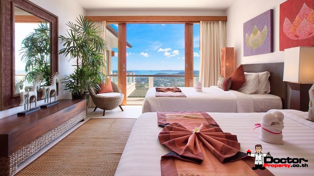 Fantastic 4 Bedroom Sea View Villa - Bophut - Koh Samui - for sale